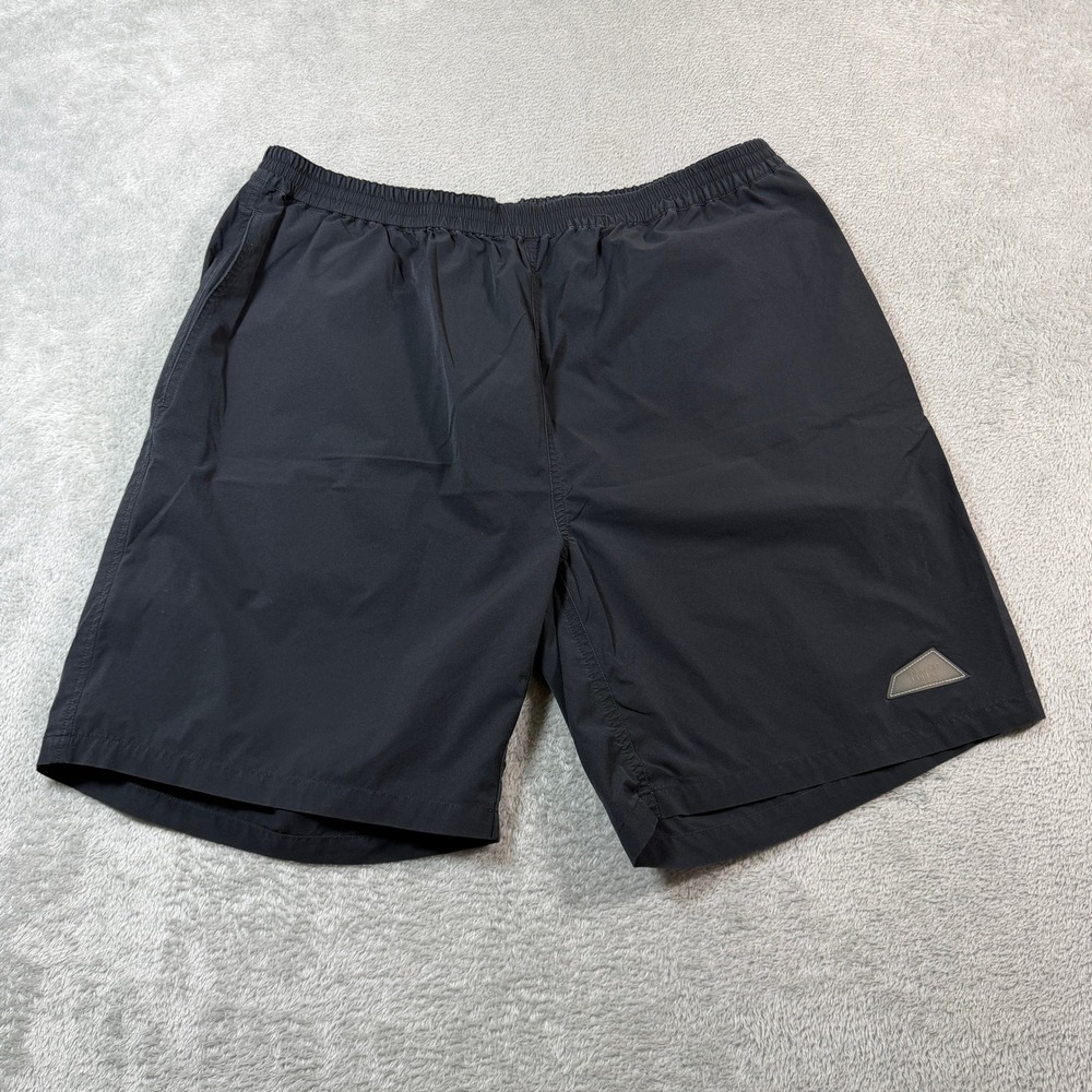 Salvage Public Honolulu Hawaii Shorts Mens XL Black Nylon Swim Beach
